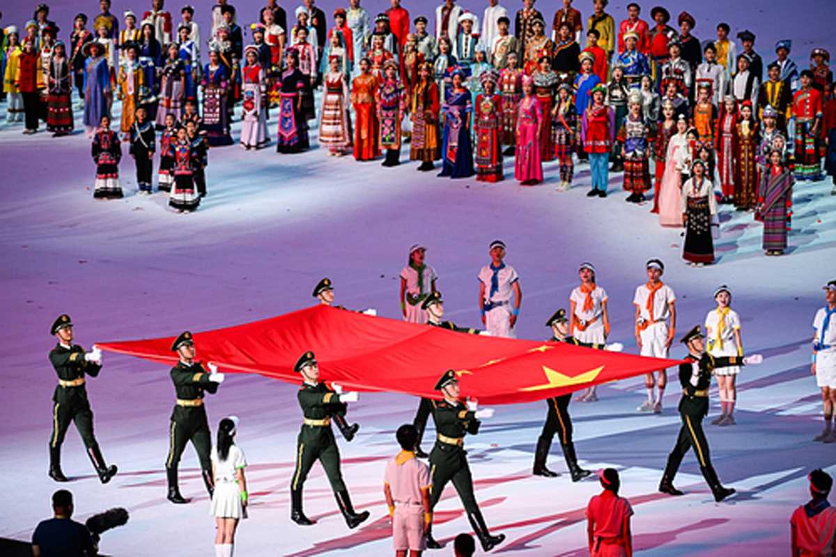 शी चिनफिंग ने छंगतू यूनिवर्सियाड के उद्घाटन की घोषणा की शी चिनफिंग ने छंगतू यूनिवर्सियाड के उद्घाटन की घोषणा की